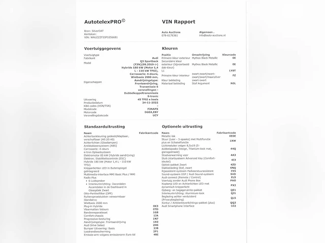 Audi q3 sportback 45 tfsi e phev 245pk automaat 2022 hybride benzine - afbeelding 7 van  19