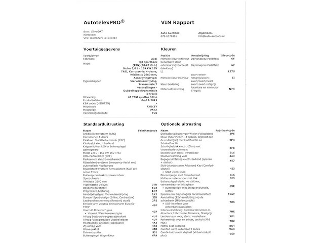 Audi q3 sportback 45 tfsi quattro 2x s-line 230pk automaat 2019 - afbeelding 40 van  47