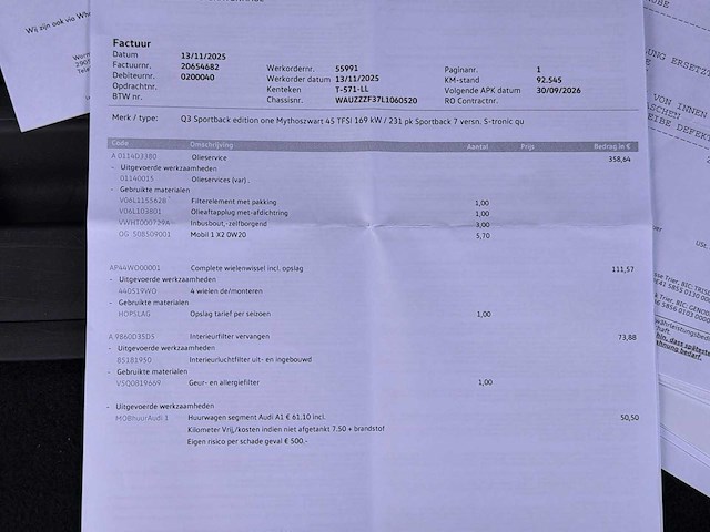 Audi q3 sportback 45 tfsi quattro s-line 2020 | t-571-ll - afbeelding 35 van  42