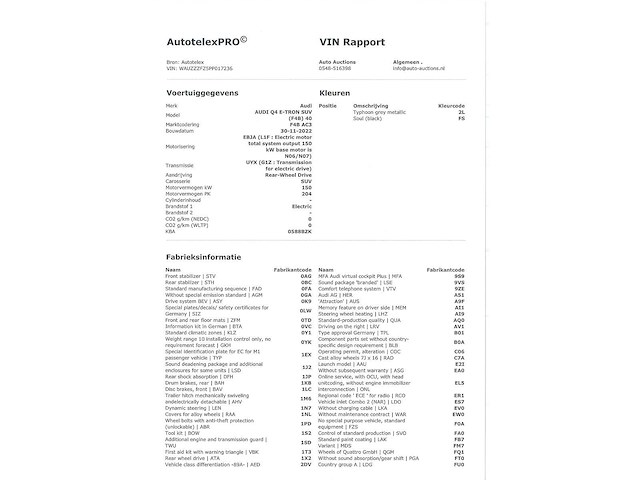 Audi q4 e-tron 40 edition one 77 kwh 150kw automaat 2022 - afbeelding 8 van  16