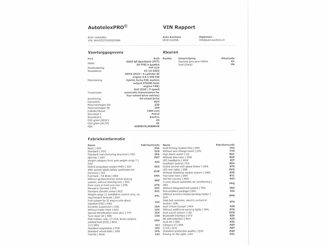 Audi q5 sportback 55 tfsi e s edition 367pk s-line automaat 2022 - afbeelding 9 van  24