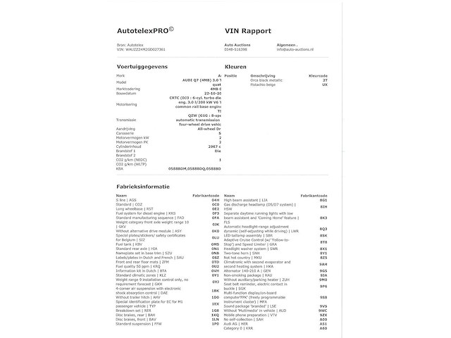 Audi q7 3.0 tdi quattro pro line 7-persoons automaat 2015, ng-932-f - afbeelding 5 van  62