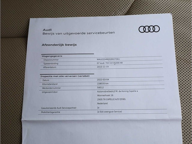 Audi q7 3.0 tdi quattro pro line 7-persoons automaat 2015, ng-932-f - afbeelding 18 van  62