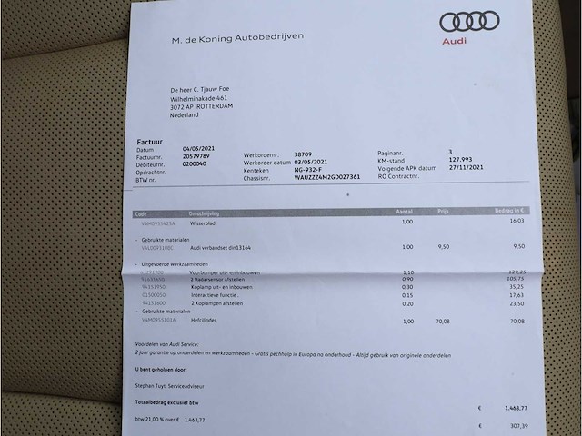 Audi q7 3.0 tdi quattro pro line 7-persoons automaat 2015, ng-932-f - afbeelding 59 van  62