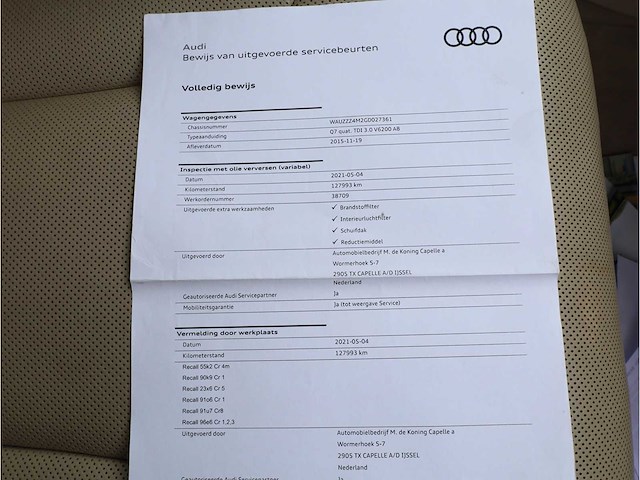 Audi q7 3.0 tdi quattro pro line 7-persoons automaat 2015, ng-932-f - afbeelding 53 van  61