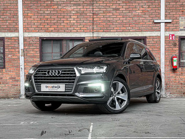 Audi q7 3.0 tdi v6 e-tron quattro sport 373pk 2016 s-line (origineel-nl), kt-961-n - afbeelding 1 van  17
