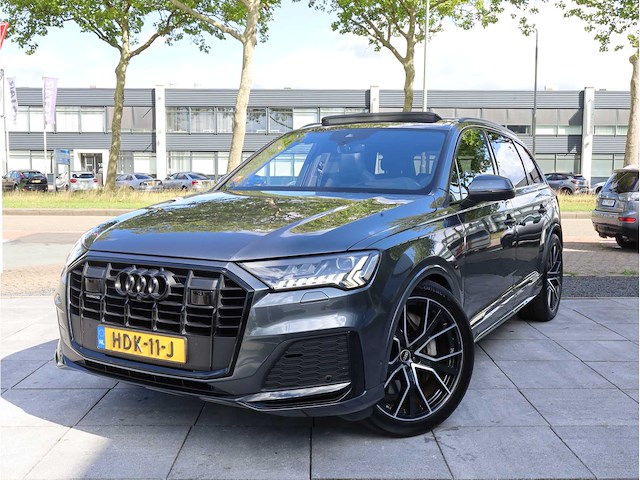 Audi q7 55 tfsi e quattro s-line 340pk automaat 2021, hdk-11-j - afbeelding 1 van  57