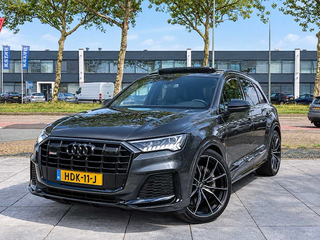 Audi q7 55 tfsi e quattro s-line 381pk automaat 2021, hdk-11-j - afbeelding 1 van  51