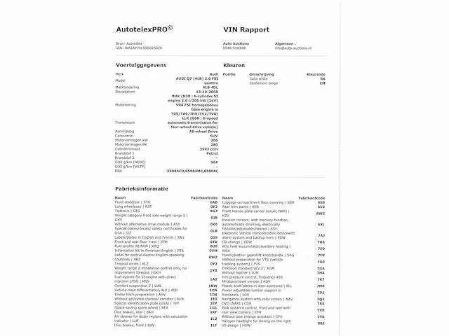 Audi q7 quattro 3.6 fsi 2012 automaat, kpv-77-d - afbeelding 27 van  35