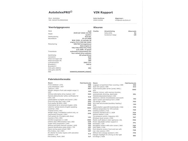 Audi q7 quattro 3.6 fsi 2012 automaat, kpv-77-d - afbeelding 27 van  34