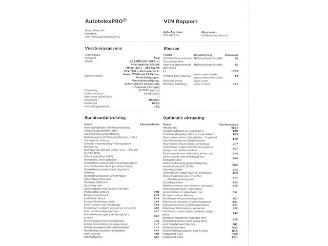 Audi q8 55 etfsi quattro 340pk automaat 2022 - afbeelding 24 van  45