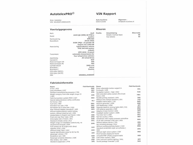 Audi q8 60 tfsi e quattro pro line s competition 462pk automaat 2022 - afbeelding 10 van  12