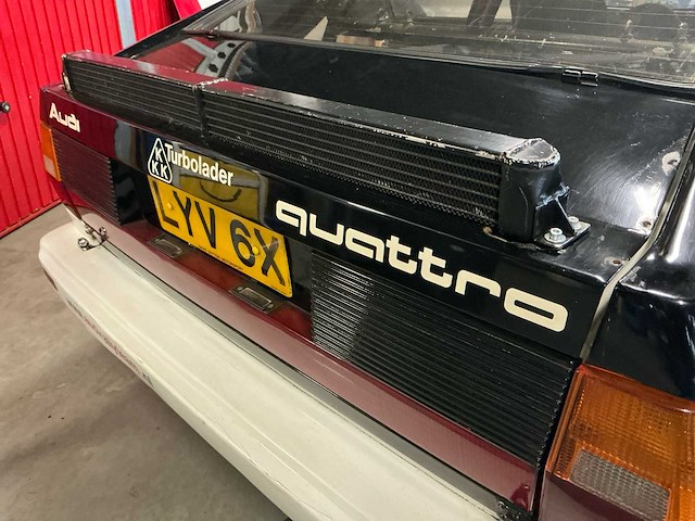Audi quattro a1 ex-works oldtimer rally auto (lyv 6x) - afbeelding 2 van  41