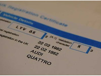 Audi quattro a1 ex-works oldtimer rally auto (lyv 6x) - afbeelding 9 van  41