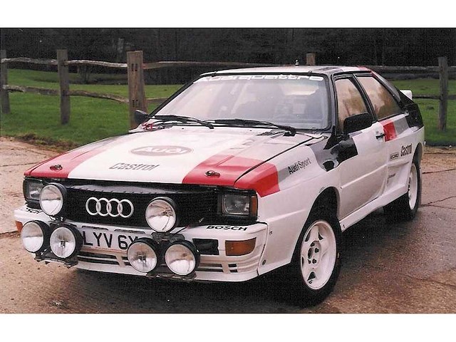 Audi quattro a1 ex-works oldtimer rally auto (lyv 6x) - afbeelding 19 van  41