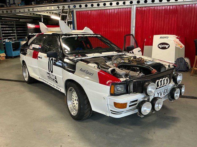 Audi quattro a1 ex-works oldtimer rally auto (lyv 6x) - afbeelding 12 van  41