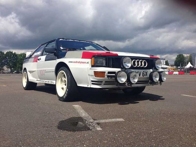 Audi quattro a1 ex-works oldtimer rally auto (lyv 6x) - afbeelding 28 van  41