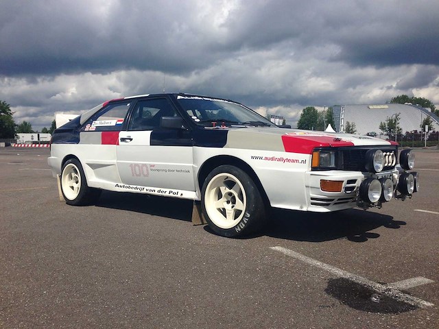 Audi quattro a1 ex-works oldtimer rally auto (lyv 6x) - afbeelding 32 van  41