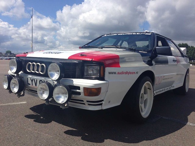 Audi quattro a1 ex-works oldtimer rally auto (lyv 6x) - afbeelding 35 van  41