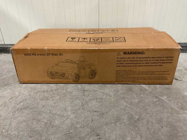 Audi rs e-tron gt blauw elektrische kinderauto - afbeelding 43 van  45