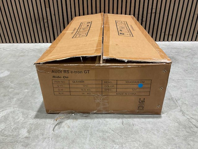 Audi rs e-tron gt blauw elektrische kinderauto - afbeelding 31 van  47