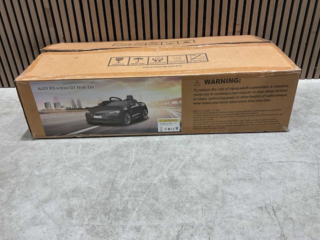 Audi rs e-tron gt blauw elektrische kinderauto - afbeelding 32 van  54