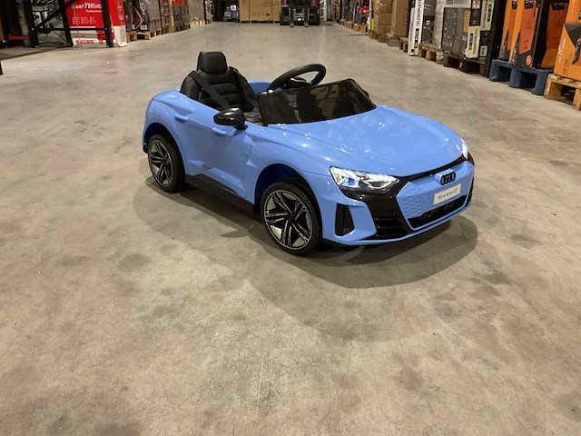 Audi rs e-tron gt blauw elektrische kinderauto - afbeelding 5 van  31