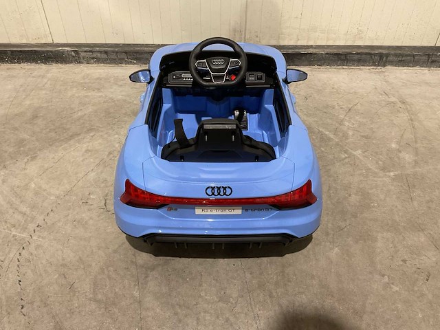 Audi rs e-tron gt blauw elektrische kinderauto - afbeelding 20 van  29