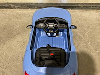 Audi rs e-tron gt blauw elektrische kinderauto - afbeelding 24 van  29