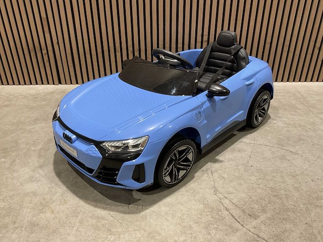 Audi rs e-tron gt blauw elektrische kinderauto - afbeelding 10 van  60