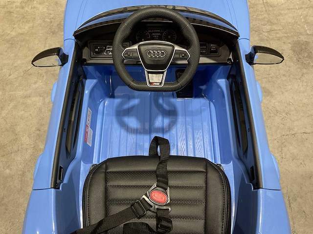 Audi rs e-tron gt blauw elektrische kinderauto - afbeelding 22 van  60