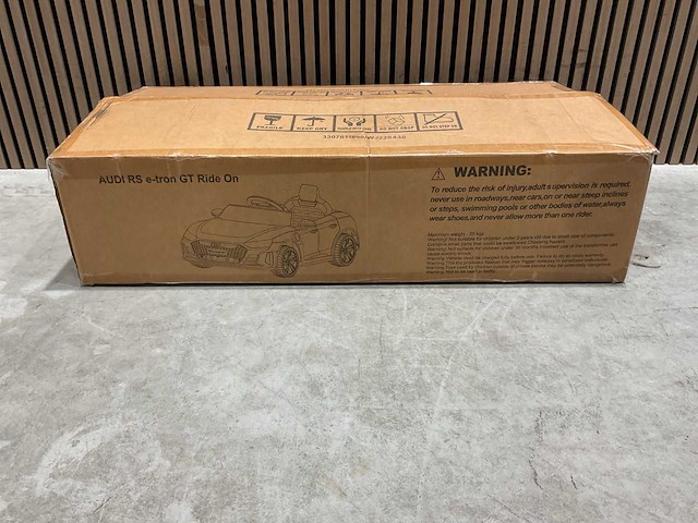 Audi rs e-tron gt blauw elektrische kinderauto - afbeelding 24 van  60