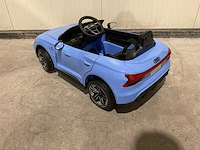 Audi rs e-tron gt blauw elektrische kinderauto - afbeelding 8 van  12