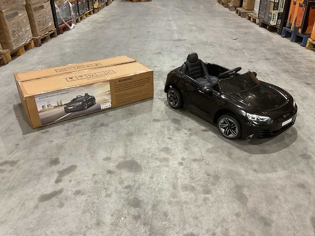 Audi rs e-tron gt zwart elektrische kinderauto - afbeelding 12 van  68