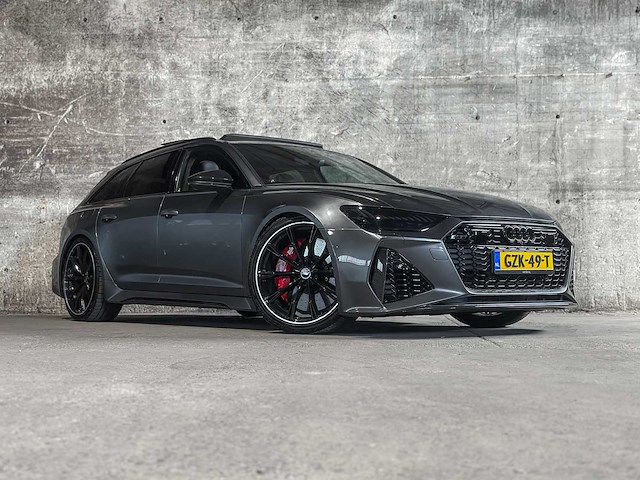 Audi rs6 avant 4.0 tfsi v8 quattro c8 600pk 2021, gzk-49-t - afbeelding 5 van  49