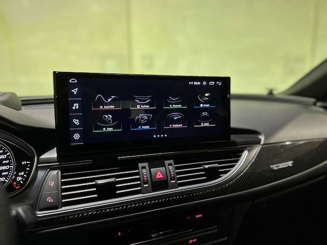 Audi rs6 avant 4.0 tfsi v8 quattro pro line plus -carbon- 560pk 2013 -akrapovic- c7, pb-423-n - afbeelding 38 van  67