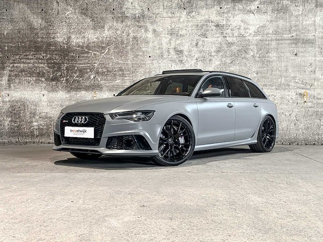 Audi rs6 avant performance pro line plus 4.0 v8 quattro 605pk 2018 (btw 21%), nl-kenteken - afbeelding 1 van  80