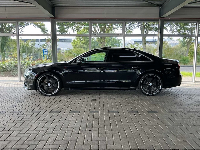 Audi s8 | 4.0 v8 biturbo | 520 pk | 2015 | matrix led | 21 inch wielen | bose | luchtvering | quattro | btw auto - afbeelding 34 van  46