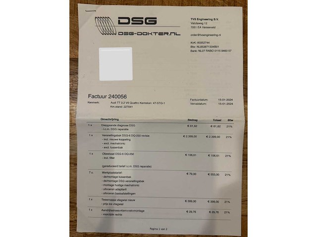 Audi tt 3.2 v6 quattro 47-stg-1 - afbeelding 23 van  24