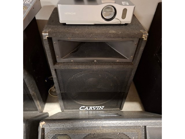 Audio boxen, audio, lampen, o.a. numark, aaster, carvin - afbeelding 2 van  22
