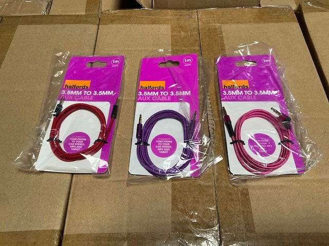 Audio kabel 3,5mm (ca. 6400x) - afbeelding 2 van  4