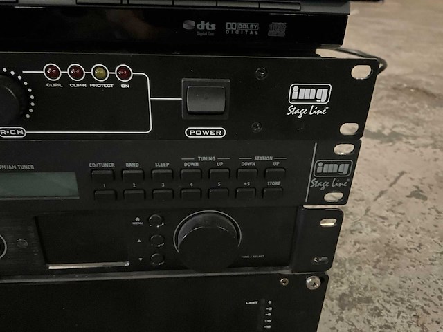 Audio / presentatie set v.v. tuner, amplifier, netwerkontvanger - afbeelding 6 van  8