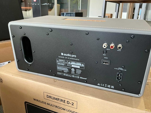 Audio pro drumfire d-2 draadloze speaker - afbeelding 4 van  6