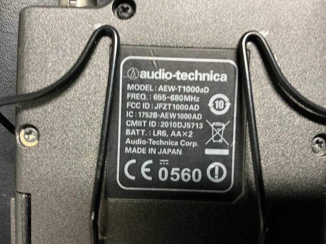 Audio technica - wireless transmitters (10x) - afbeelding 6 van  21