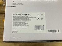 Audio technika lp120xusb platenspeler analoog & usb - afbeelding 2 van  3