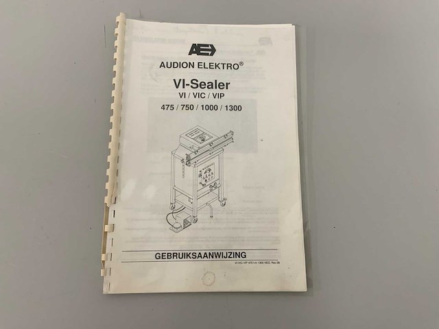 Audion elektro vi sealmachine - afbeelding 6 van  6
