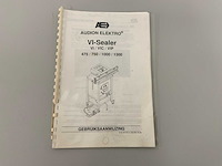 Audion elektro vi sealmachine - afbeelding 6 van  6