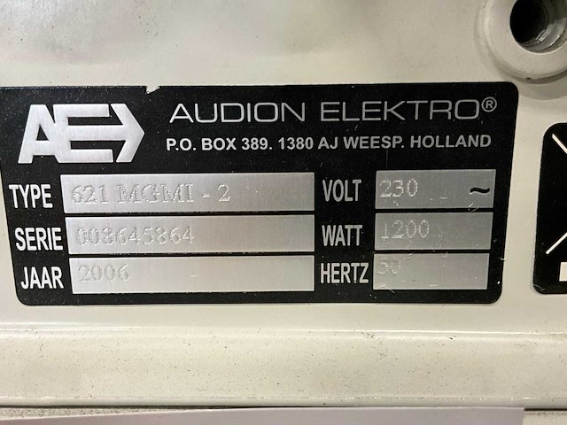 Audion elzktro magneta 621 mgmi sealapparaat - afbeelding 6 van  6