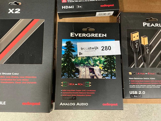 Audioquest overige kabels (8x) - afbeelding 4 van  7