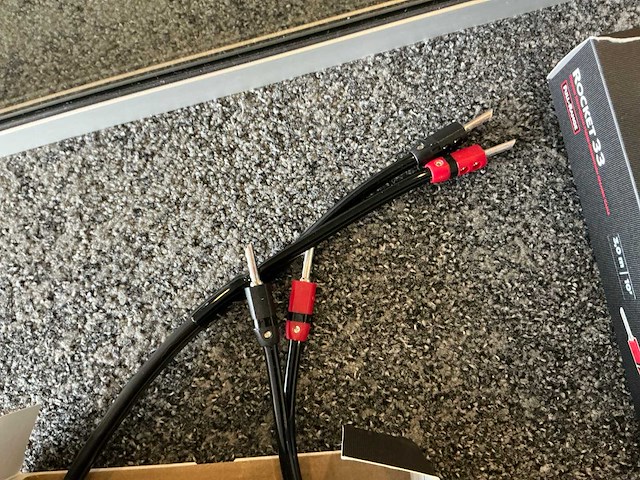 Audioquest rocket 11 3m speaker kabel set - afbeelding 3 van  4